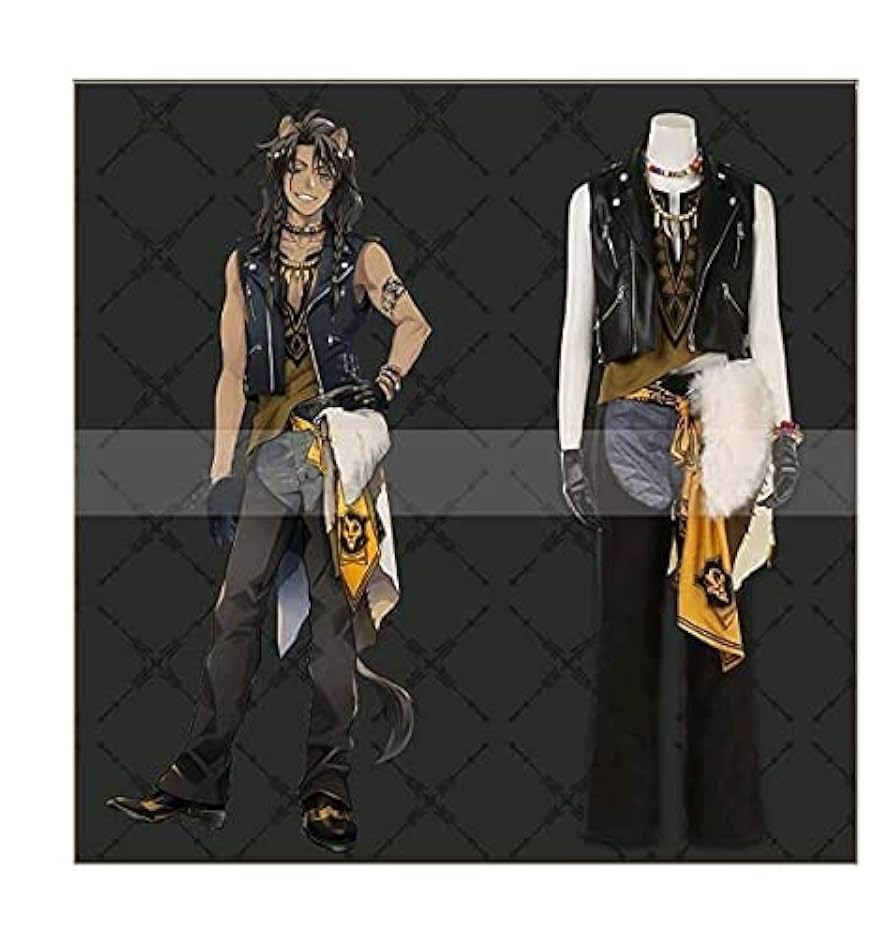 ツイステ　レオナ・キングスカラー 寮服 【コスプレ】 ツイステッドワンダーランド ツイステ サバナクロー寮寮服